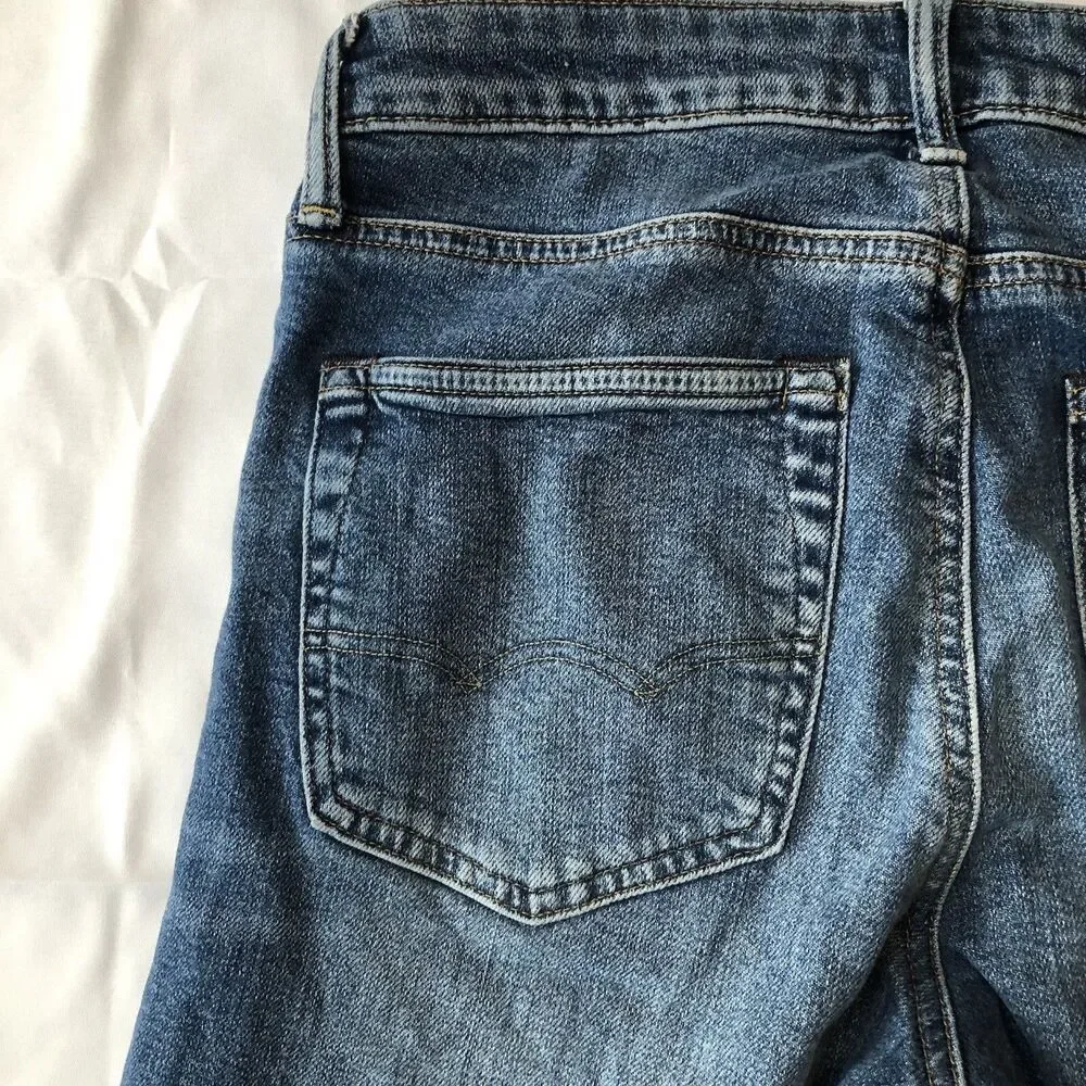 American Eagle Flex Fit Men's Slim Straight Blue Jeans Size 29x30